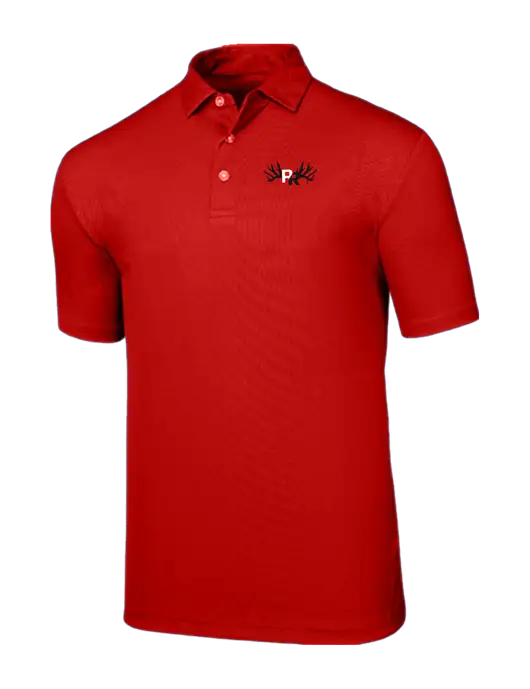 Callaway Birdseye Red Polo w/Pennington Ranch Logo