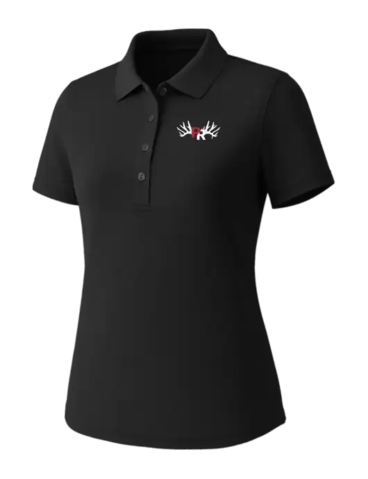 Callaway Womens Core Black Performance Polo w/Pennington Ranch Logo