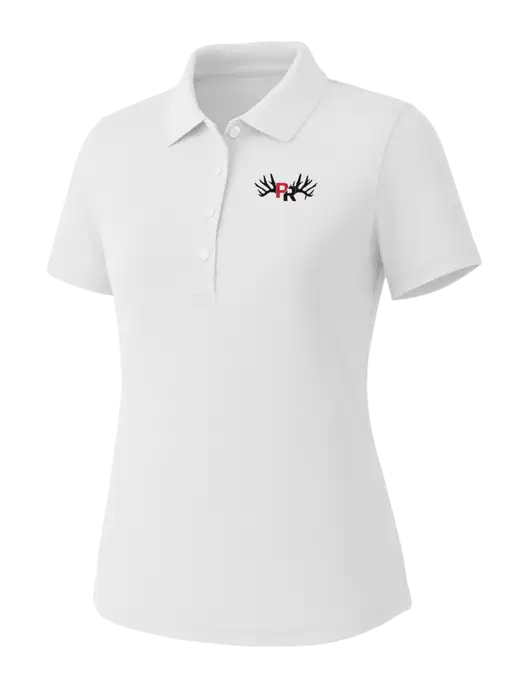 Callaway Womens Core Bright White Performance Polo w/Pennington Ranch Logo