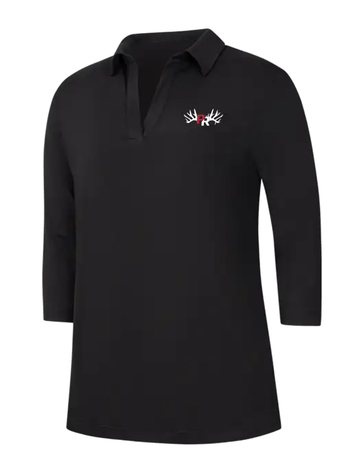 Womens Black Luxe Knit Tunic w/Pennington Ranch Logo