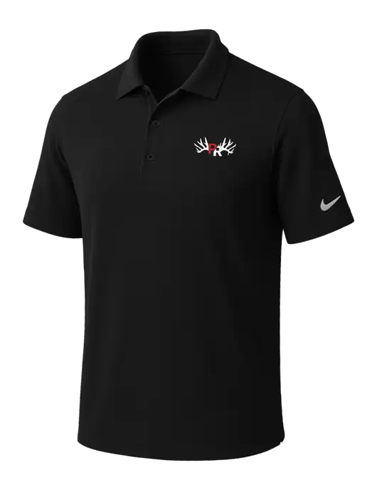 NIKE Black Dri-Fit Micro Pique Polo w/Pennington Ranch Logo