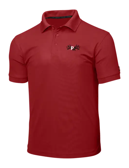OGIO Red Caliber 2.0 Polo w/Pennington Ranch Logo