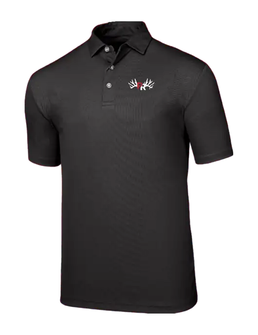 Callaway Birdseye Black Polo w/Pennington Ranch Logo