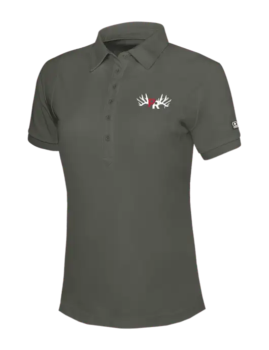 OGIO Womens Medium Grey Jewel Polo w/Pennington Ranch Logo