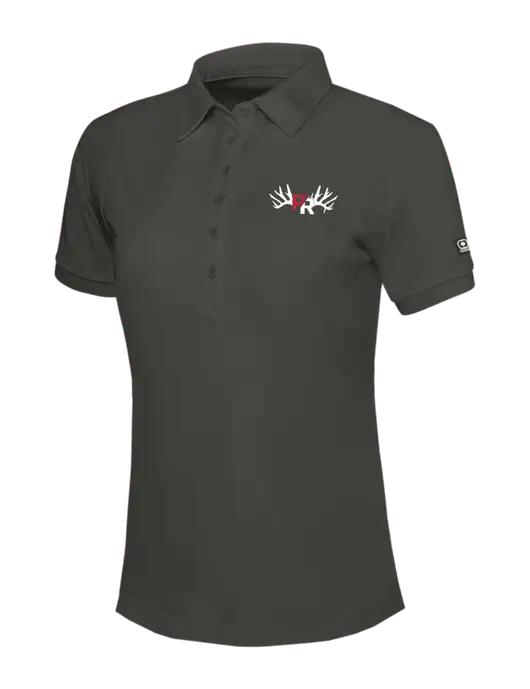 OGIO Womens Dark Grey Jewel Polo w/Pennington Ranch Logo