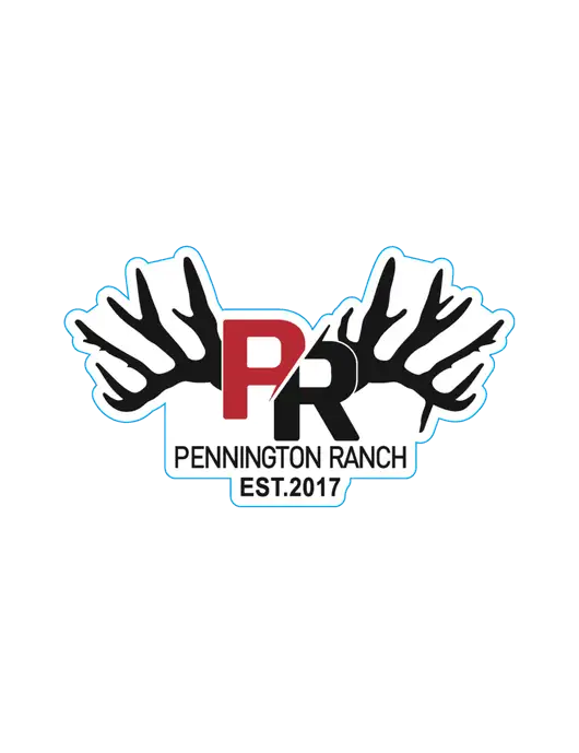 Pennington Ranch XL Decal (approx. 11.5" wide)
