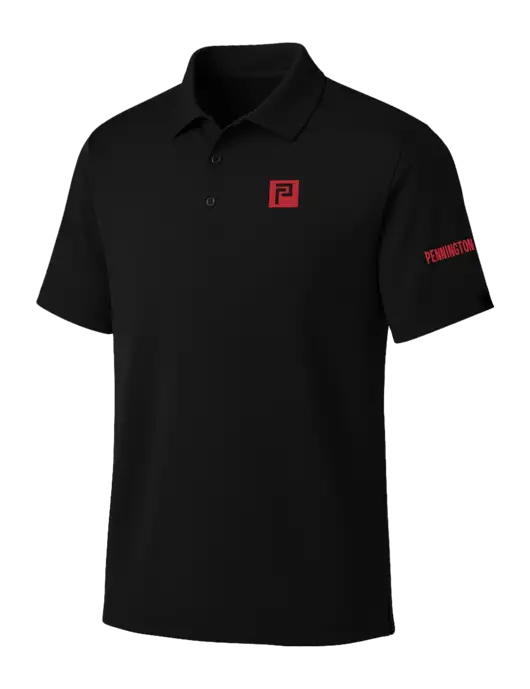OGIO Blacktop Framework Polo w/Pennington Icon Logo, Pennington Logo