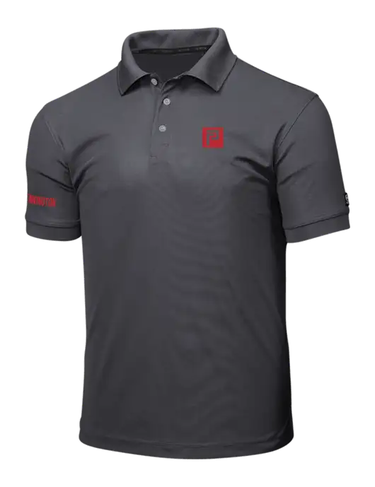OGIO Charcoal Grey Caliber 2.0 Polo w/Pennington Icon Logo, Pennington Logo