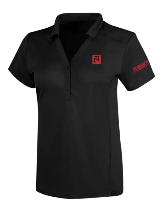 OGIO Blacktop Womens Framework Polo w/Pennington Icon Logo, Pennington Logo