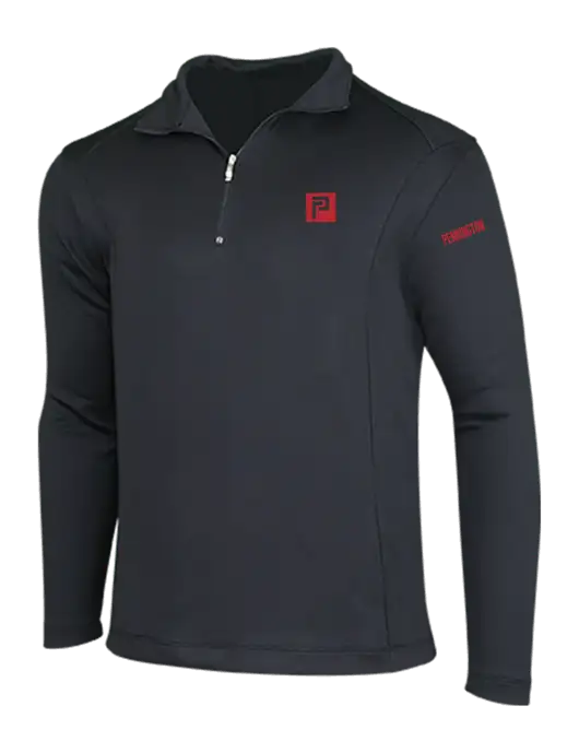 NIKE Black Sport Cover-Up w/Pennington Icon Logo, Pennington Logo