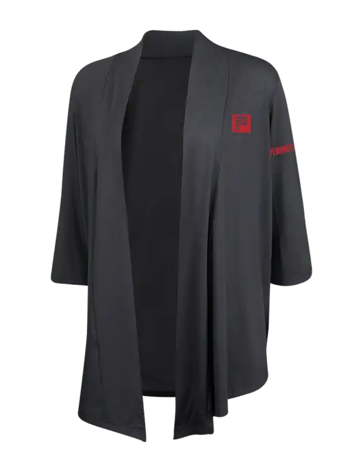 Grey Smoke Womens Concept Shrug w/Pennington Icon Logo, Pennington Logo
