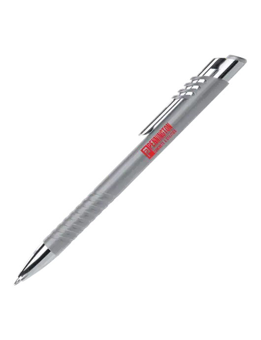 Schirhart Grey Pen - Black Ink w/Pennington Logo