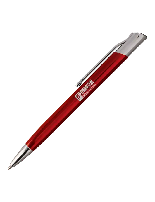 San Malo Red Pen - Black Ink w/Pennington Logo