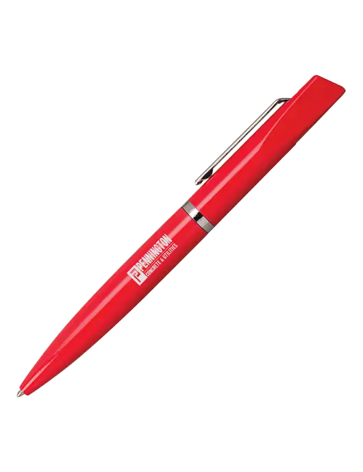 Santos Red Pen - Black Ink w/Pennington Logo