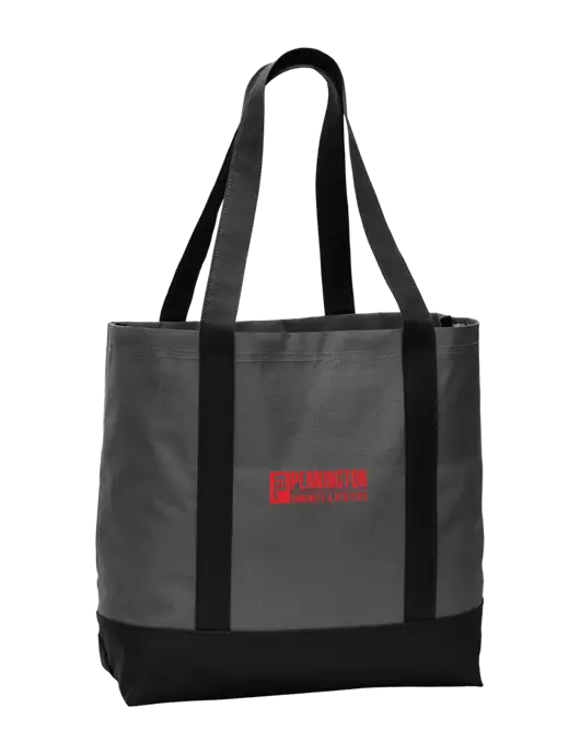 Carryall Charcoal/Black Day Tote Dark w/Pennington Logo