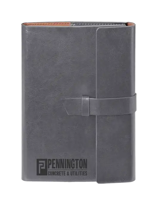 Fabrizio Grey 6.875 x 9.56 Portfolio w/Pennington Logo