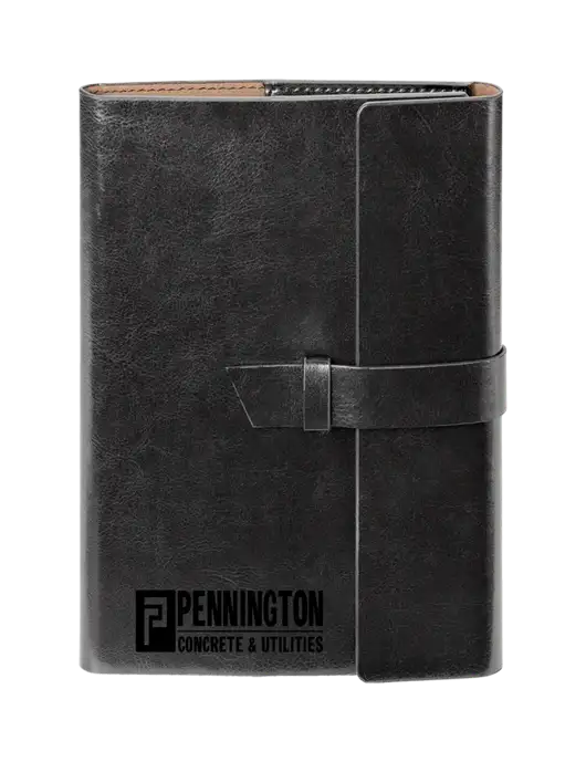 Fabrizio Black 6.875 x 9.56 Portfolio w/Pennington Logo