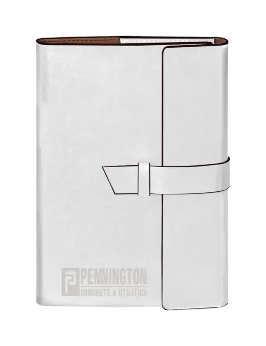 Fabrizio White 6.875 x 9.56 Portfolio w/Pennington Logo