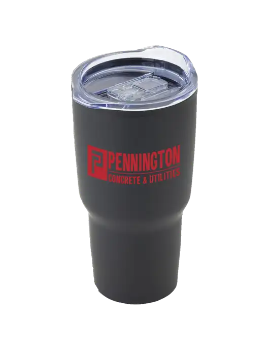 Odyssey Black 30 oz Travel Tumbler w/Pennington Logo