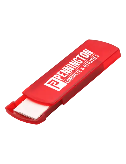 Slide Right Red Bandage Dispenser w/Pennington Logo