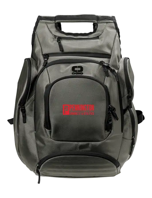 OGIO Medium Grey Metro Ballistic Laptop Backpack w/Pennington Logo
