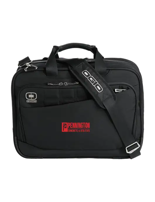 OGIO Black Element Laptop Messenger Bag w/Pennington Logo