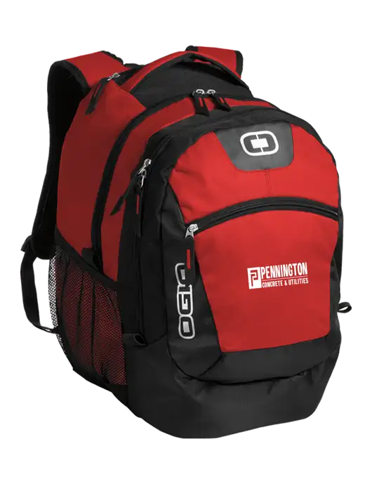 OGIO Red Rogue Pack
 w/Pennington Logo