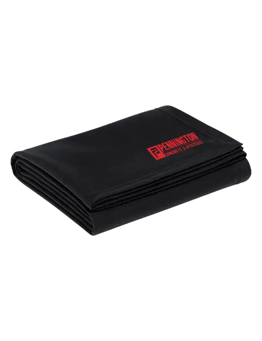 Recycled Black Blanket w/Pennington Logo