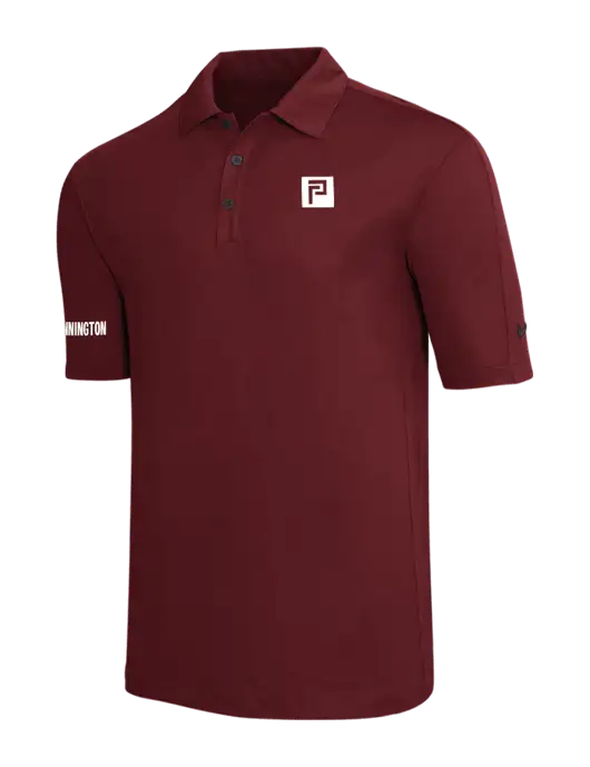 Nike Cardinal Tech Sport Dri-FIT Polo w/Pennington Icon Logo, Pennington Logo