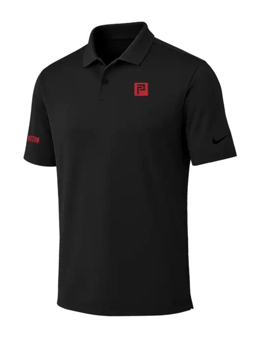 Nike Black Dri-FIT Vapor Polo w/Pennington Icon Logo, Pennington Logo