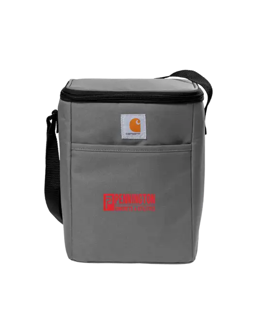 Carhartt Medium Grey Vertical 12-Can Cooler w/Pennington Logo