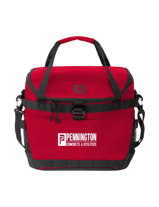 OGIO Red Sprint 24-Pack Cooler w/Pennington Logo