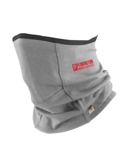 Carhartt Medium Grey Cotton Blend Filter Pocket Gaiter w/Pennington Logo