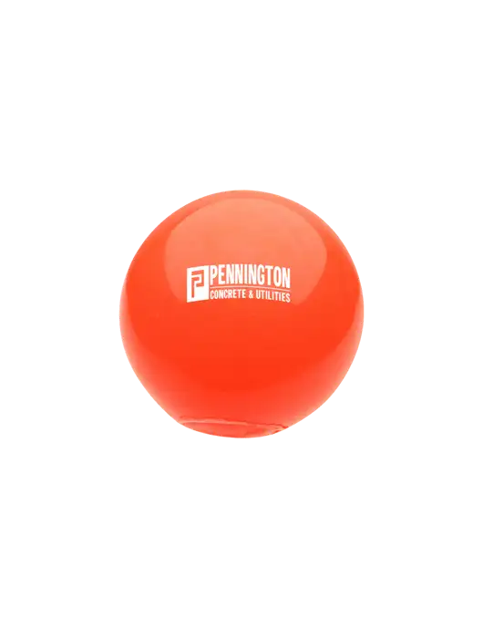 Light Up Red Bounce Ball w/Pennington Logo