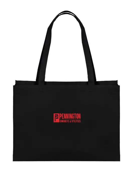 Eco Reusable Black Tote w/Pennington Logo