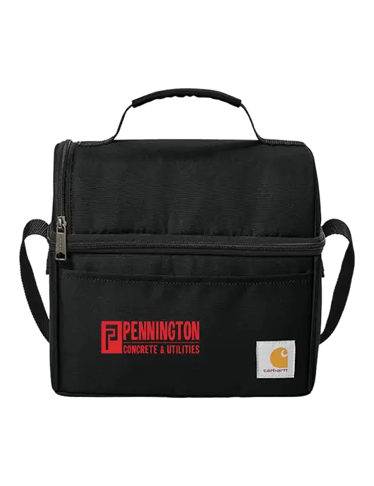 Carhartt Black Lunch 6-Can Cooler w/Pennington Logo