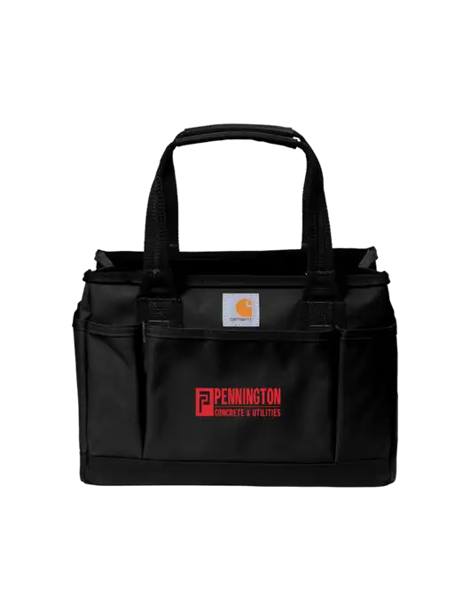 Carhartt Black Utility Tote w/Pennington Logo