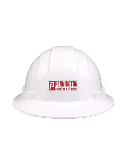 Omega II Full Brim Mega Ratchet Hard Hat  w/Pennington Logo