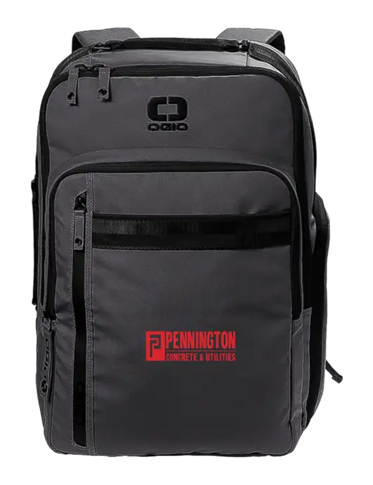 OGIO Commuter XL Dark Grey Backpack w/Pennington Logo